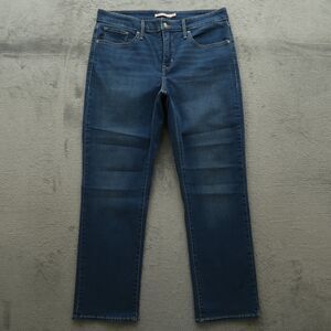 Levi's Women's Straight Leg Jeans - Dark Blue